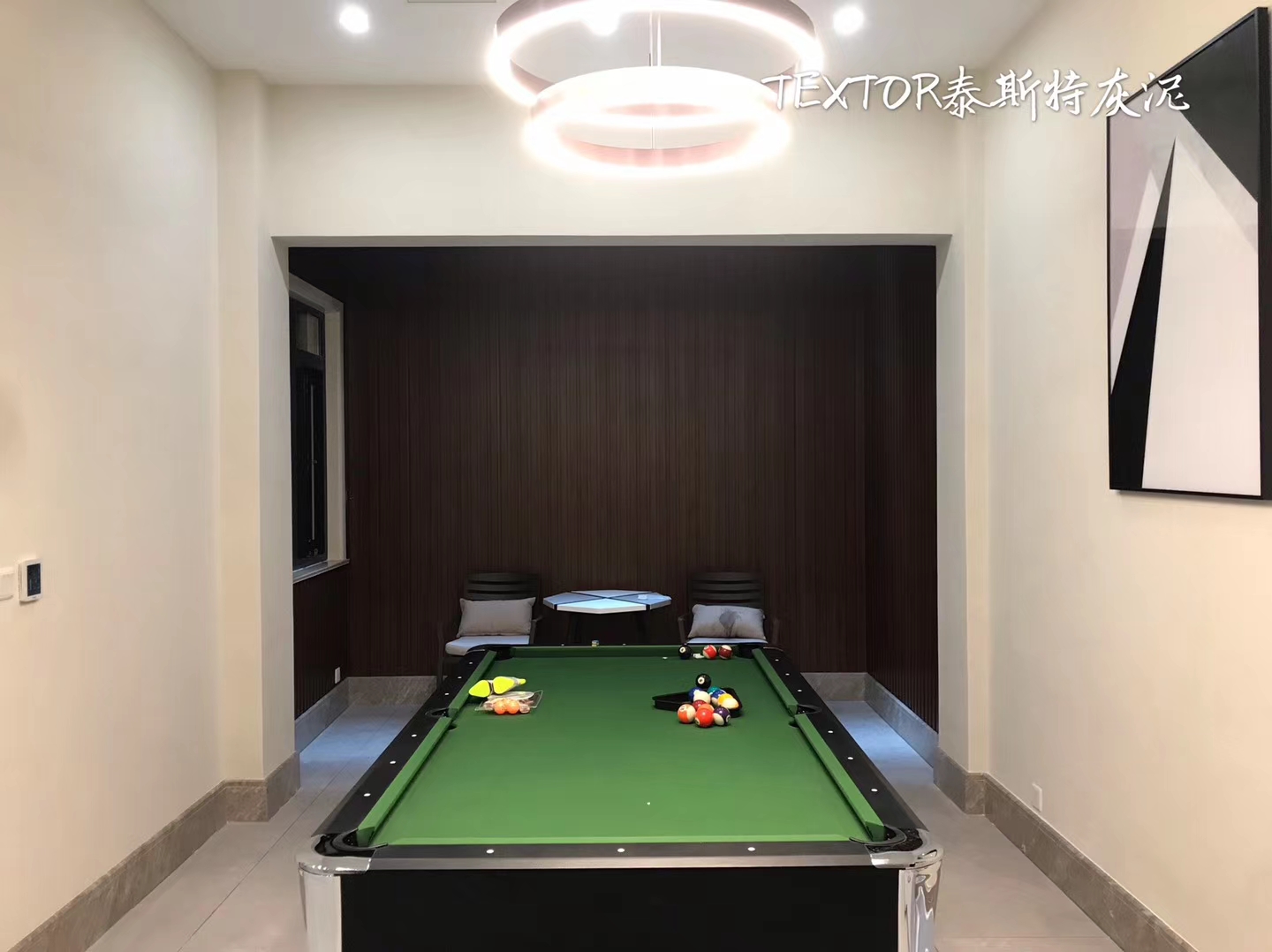 泰斯特灰泥|常州世茂香檳湖大宅美景兒